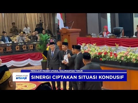 KAPOLRES PPU HADIRI PELANTIKAN ANGGOTA DPRD