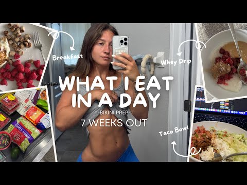 Full Day of Eating on BIKINI PREP