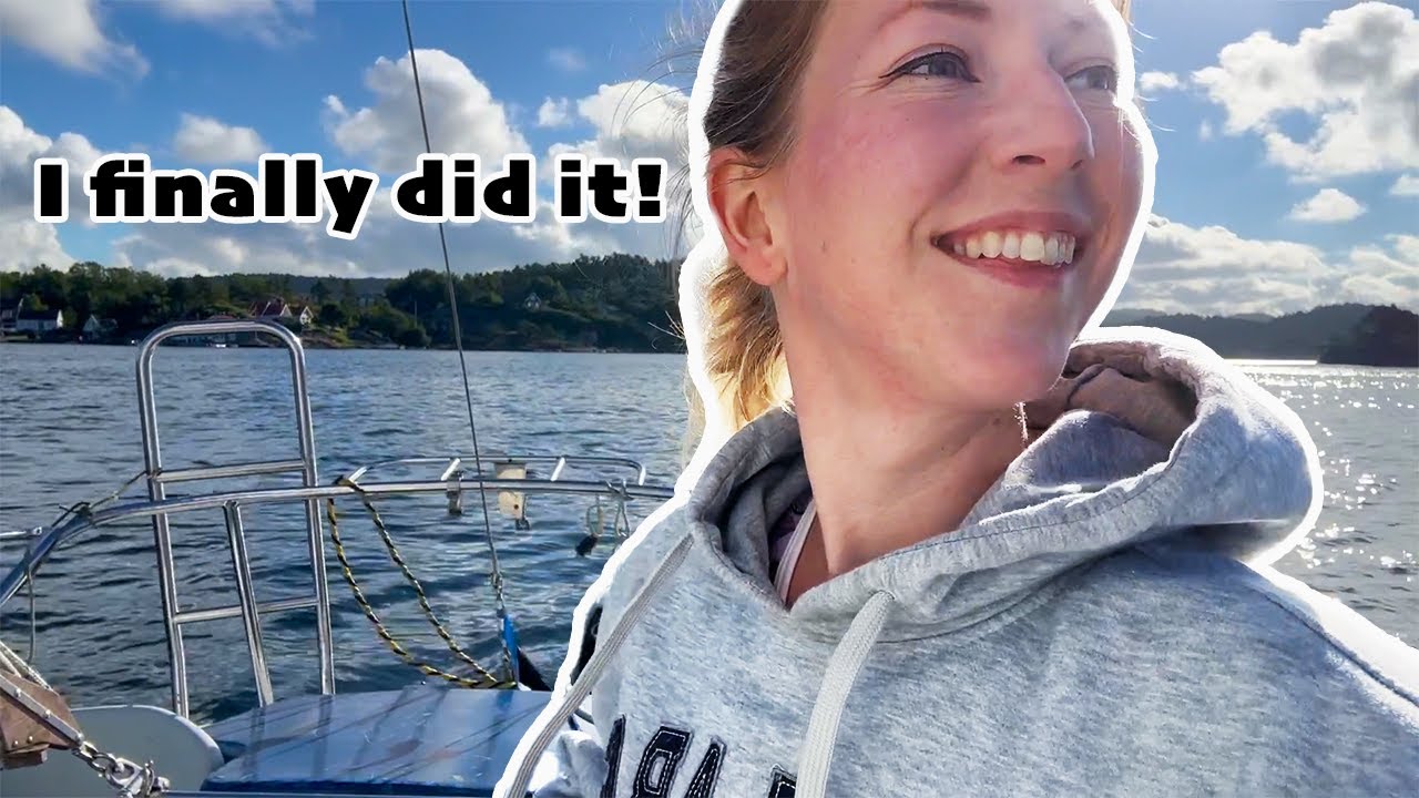 My first (documented) SOLO sail!
