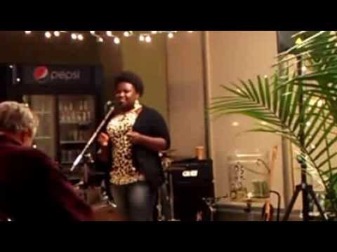 Thumbnail for Nina Simone's "Feelin Good" sung by Cleo Harper @ Kula Cafe w/ Dad Al Johnson on Drums by John Johnson, Jam session, Simon Johns, Nina Simone