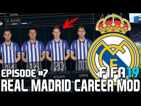 FIFA 19 | Карьера тренера за Реал Мадрид [#7] | ГОЛОВИН ПЕРЕШЁЛ В АЛАВЕС? НОВЫЕ НОМЕРА?