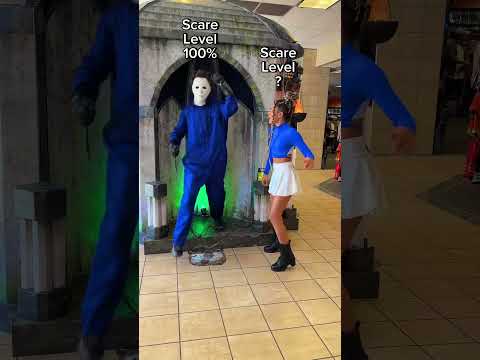 SPIRIT HALLOWEEN 2023 SCARE PRANK GONE WRONG! WHAT’S MY SCARE LEVEL?😳😱😆 @merrickhanna