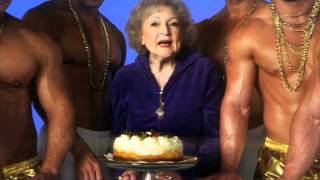Betty White Raps for Lifeline Program &#39;I&#39;M STILL HOT&#39; w/Luciana (Dave Aude´ White Party Mix)