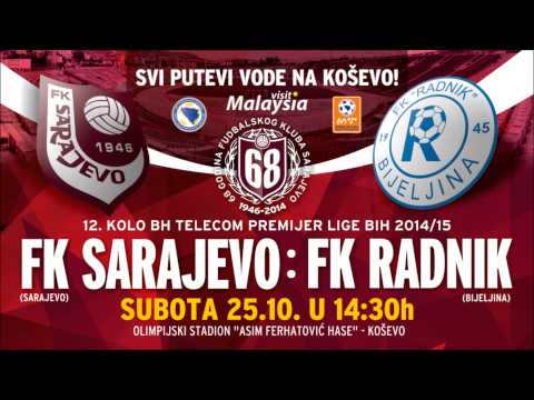 Najava: FK Sarajevo - FK Radnik