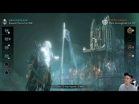 SHADOW OF WAR - CIRITH UNGOL FORTRESS DEFEAT