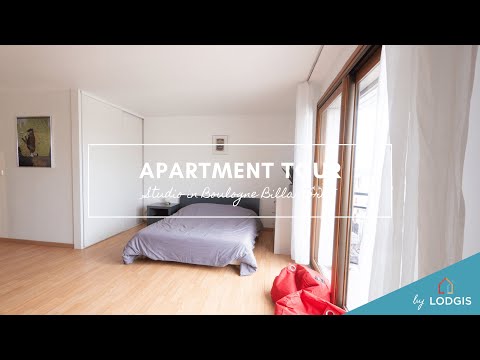 Apartment Tour // Furnished  33m2 in Paris – Ref : 1H221015