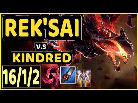 MEMENTO (REK'SAI) vs KINDRED - 16/1/2 KDA JUNGLE CHALLENGER GAMEPLAY - EUW