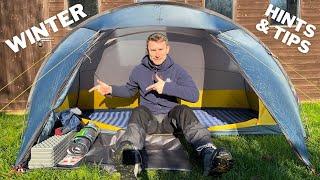 Winter Camping Tips for keeping WARM in the COLD!
