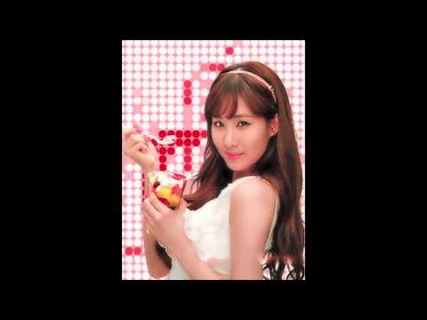 Seohyun's wink with a fruit punch
