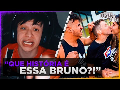 ARUAN REAGE A MINHA IRMÃ E MEU AMIGO SE BEIJARAM NA MINHA FRENTE (RENATO GARCIA) - Cortes do Aruan