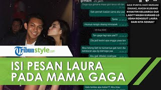 Tega! Ibunda Gaga Muhammad Tak Pernah Balas Chat dari Laura Anna, Greta Irene Bongkar Isi Pesan
