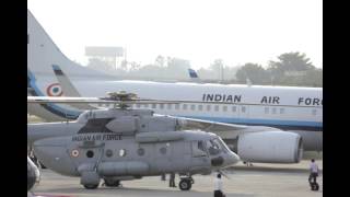 PM Modi Ji at Nanded airport unseen_