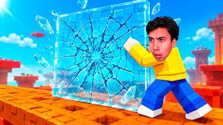 NO ROMPAS EL VIDRIO EN ROBLOX OBBY!🪟