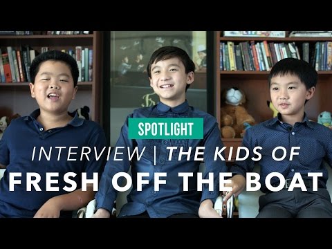 Fresh Off The Boat Kids are brothers on and off camera
