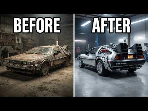 Thumbnail for They Sent a DeLorean From the Past… Back to the Future ASMR Restoration by Nota, Stellantis, video, Jeep, Car, Vehicle, vide, video i