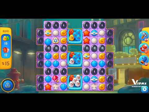 Fishdom. 4841 level no boosters and diamonds