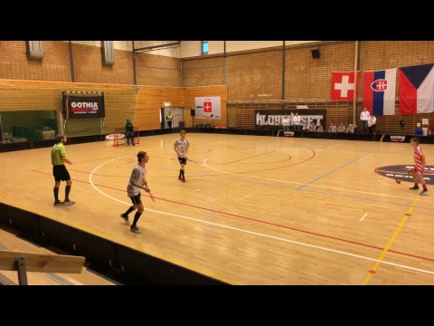 Pixbo vs IBK Kungälv P03/04 Semifinal Gothia Innebandy Cup 2019 Boys14 del 1