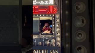 REAL!? Houshou Marine at the window of Shinjuku bar in Tokyo | ふと見上げると新宿バーの窓に宝鐘マリンが座っていた