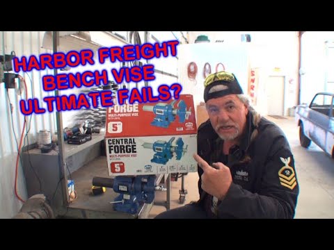 [HARBOR FREIGHT] - Multi Purpose Bench Vise REVIEW - THIS TOOL SUCKS?