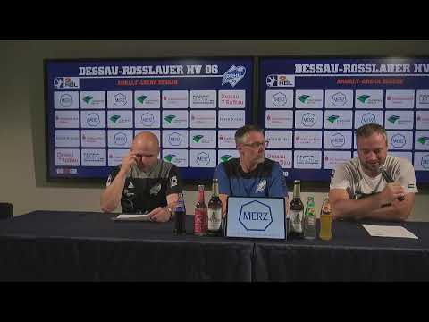 Pressekonferenz | Dessau-Roßlauer HV 06 - TuS Ferndorf I 05.10.2025