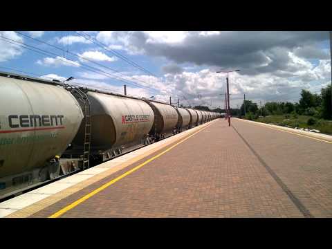 (HD) 66019 passing Wigan North Western on 6M90 27/6/2015