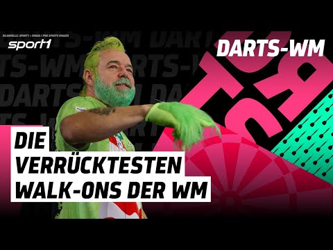Hier bebt der Ally Pally! Die verrücktesten Walk-ons der WM | Darts-WM 2026 | SPORT1
