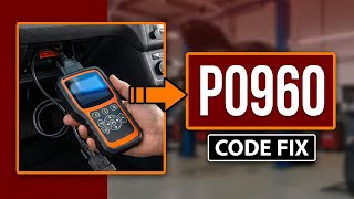 dtc p0960 quickly Fix
