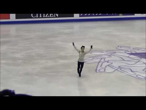 Yuzuru Hanyu (JPN). FP. ISU Final GP 2015 Barcelona