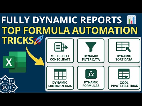 Questi trucchi con le formule di Excel automatizzeranno i tuoi report all'istante!
