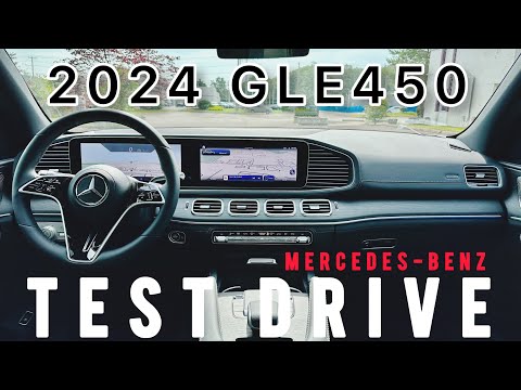 🚨REVIEW• POV TEST DRIVE • 2024 MERCEDES-BENZ GLE450 4MATIC ‼️‼️ #CarswithIzzy