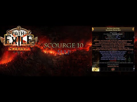 POE 3.16 my first scourge 10 map