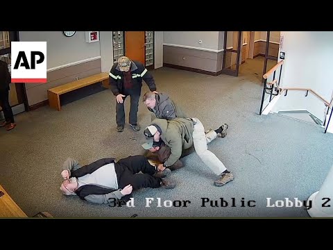 Venezuelan man tackled by federal agents in a New Hampshire courthouse