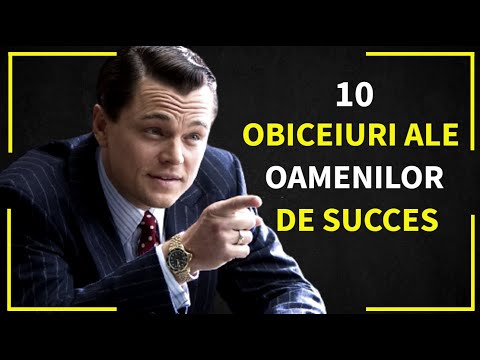 ACESTE OBICEIURI TE VOR AJUTA SĂ-ȚI ATINGI OBIECTIVELE | 10 OBICEIURI ALE OAMENILOR DE SUCCES.
