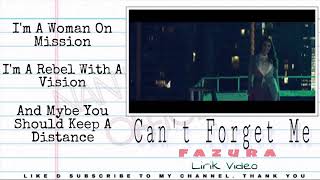 Can’t Forget Me - Fazura Music Video with Lirik Video