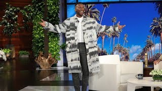 The Ellen Show | Mahershala Shows Off His 'Soul Train' Moves