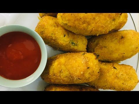 Potato Chicken Croquettes Recipe|Classic Chicken...