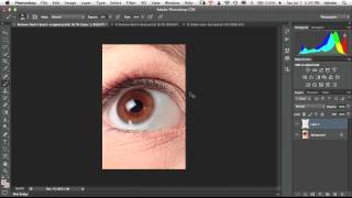 How To Retouch Eyes in Adobe Photoshop CS6