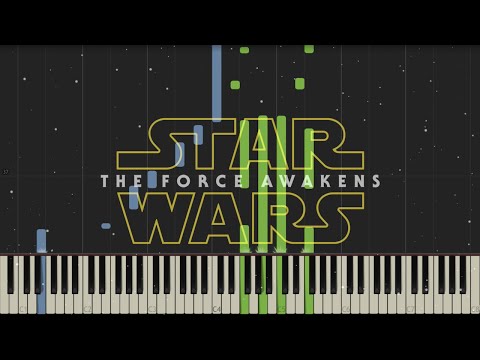 Star Wars: The Force Awakens - Trailer Music - Piano (Synthesia)