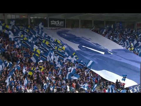 Janne Andersson hyllas med pompa och ståt på Östgötaporten - TV4 Sport