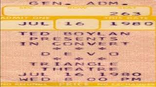 Devo - S.I.B. (Swelling Itching Brain) (Triangle Theater. Rochester. NY. 16/07/1980)