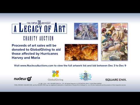 FINAL FANTASY 30th Anniversary A Legacy of Art: Toshiyuki Itahana Live Drawing