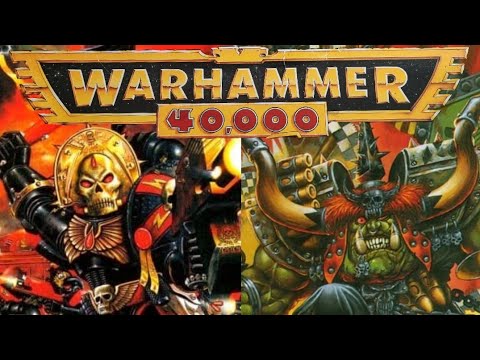 Warhammer 40K 2nd edition battle report. Blood Angels vs Orks