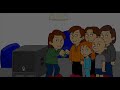 Boris Gets Grounded Boris Roris Toris Goris Rosie And Classic Caillou Turns On Loud Music