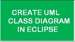 Create UML Diagram in Eclipse|UML Class Diagram for beginners |Hindi