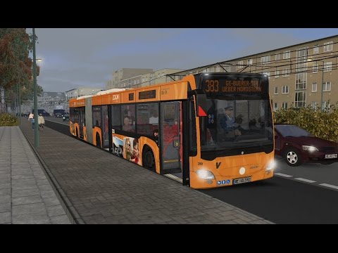 OMSI 2. Project Gladbeck, Line 383, Mercedes-Benz Citaro G C2. Part 1