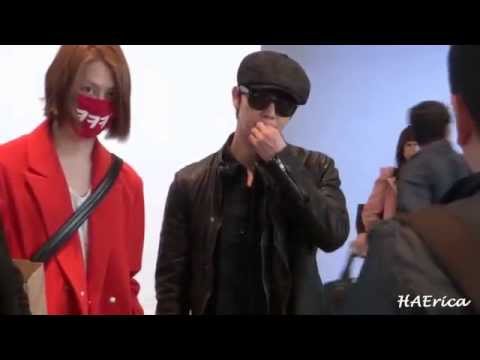 150321 Donghae @Incheon & Taoyuan Airport