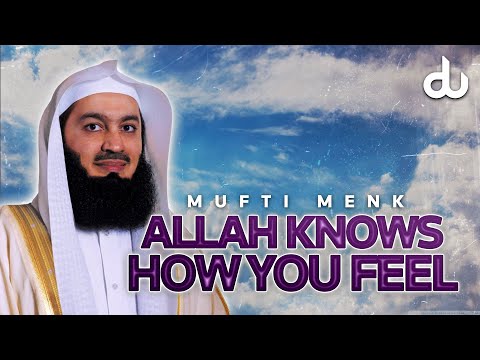 Only Allah Knows How You Really Feel - Mufti Menk