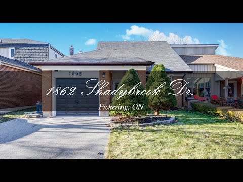 1862 Shadybrook Dr,  Pickering ON