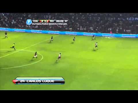 Gol de Luque Colón 2   River 0 Fecha 4 Torneo Final 2014 Fútbol Argentino