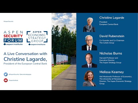 A Live Conversation with Christine Lagarde, President of the European Central Bank